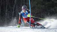 Ģērmanei otro dienu pēc kārtas uzvara Eiropas kausa posma kalnu slēpošanā slaloma sacensībās