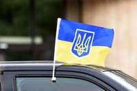Rīgā aiztur vīrieti par Ukrainas karoga apgānīšanu