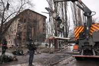Krievijas raķešu apšaudē Ukrainā 18 nogalinātie, 130 ievainotie