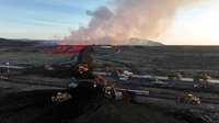 Video: Islandē lava sasniegusi Grindavīku