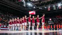 Latvijas basketbolisti Rīgā Eiropas čempionāta kvalifikācijas mačā uzņem Slovākiju