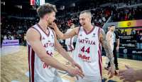 Latvijas basketbolisti sarežģītā cīņā uzvar Slovākiju