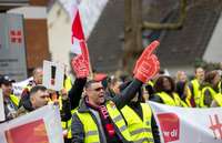 Vācijā streiko 10 000 mazumtirdzniecībā strādājošo