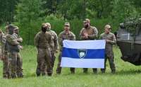Ukrainas pusē karojošie krievu brīvprātīgie iegājuši Krievijas teritorijā