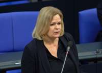 Vācijas iekšlietu ministre brīdina par iespējamo Krievijas jaukšanos EP vēlēšanās