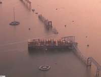 Video: Baltimorā konteinerkuģis sagrauj tiltu