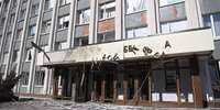 Belgorodā lidrobots ietriecies pilsētas administrācijas ēkā