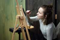 Gleznošanas meistarklase “Glezno ar mākslinieku”