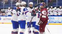 Latvijas U-18 hokejisti zaudē norvēģiem un ceturtdaļfināla ceļazīmi atstāj konkurentu rokās