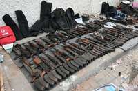 Bulgārijas policija atradusi ar “Hamās” saistītu ieroču slēptuvi