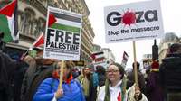 Londonā gaidāms palestīniešu atbalstītāju gājiens ar simtiem tūkstošu dalībnieku