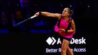 Ostapenko Madrides “WTA 1000” astotdaļfinālā zaudē Žabērai