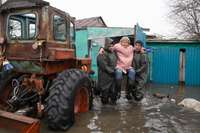 Sibīrijā plūdu dēļ tiek organizēta plašāka evakuācija