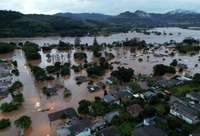 Plūdos Brazīlijas dienvidos bojāgājušo skaits pieaudzis līdz 56