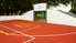 "Scan-Plast Latvia" izgatavo universālu sporta laukumu