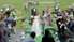 Dāvis Ikaunieks kāzas svinējis futbola stadionā