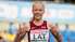 Agate Caune Eiropas U-20 vieglatlētikas čempionātā ar jaunu sacensību rekordu uzvar 5000 metru skrējienā