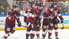 Latvijas hokeja izlase pārbaudes spēlē Rīgā papildlaikā piekāpjas Somijai