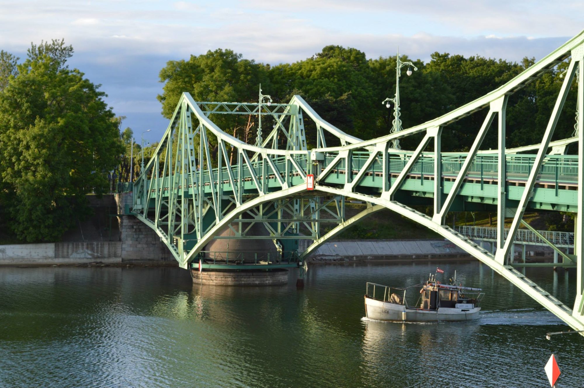 Мост Эйфеля в Лиепае