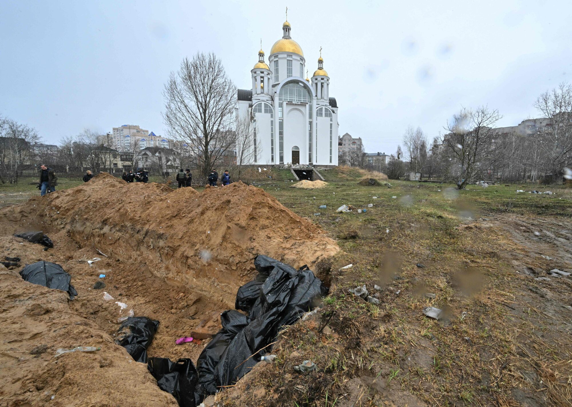 Братские могилы на Украине 2022