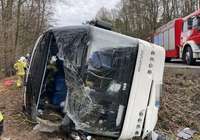 Автобус с литовскими туристами попал в аварию в Польше: пострадали более десяти человек