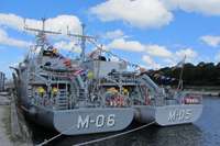 В субботу парадом кораблей и при участии высокопоставленных лиц торжественно отметят 30-летие восстановления Морских сил