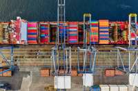 За четыре месяца через латвийские порты перевалено на 13,1% больше грузов