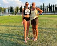 Многоборка Криста Спруде завоевала второе место на соревнованиях во Флоренции