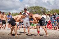 На пляже состоялся фестиваль спорта Beach Games Liepaja 2022