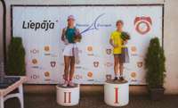 В Лиепае проведены международные соревнования по теннису среди молодежи
