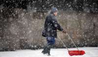 Объявлено оранжевое предупреждение о сильном снегопаде в западных и центральных районах