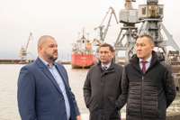 Предприниматели транспортной отрасли Казахстана лично знакомятся с возможностями Лиепайского порта