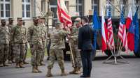 В Польше открыт первый постоянный гарнизон США