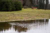 В связи с повышением уровня воды в Даугаве объявлено оранжевое предупреждение в Аугшдаугавском крае