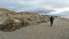 Фото: Проделки ветра и моря на лиепайском пляже
