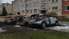 Фото и видео: в Дубени сгорели четыре автомашины