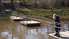 Около Скабаржкалнса в Гробине установлен новый канатный паром через реку Аланде
