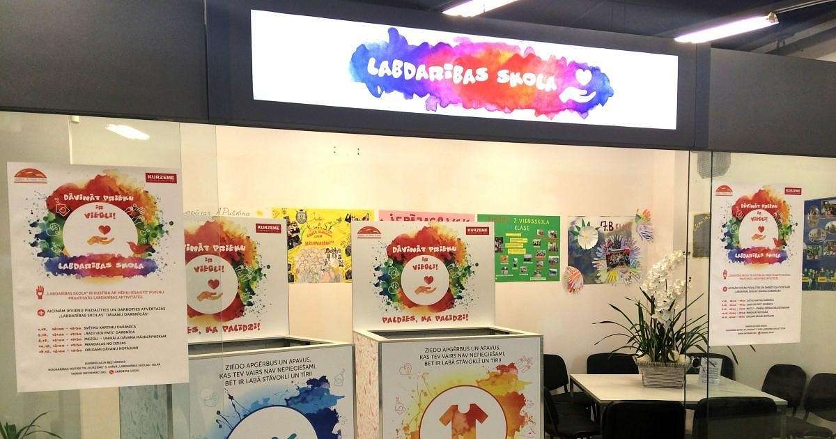 Lielveikalā atver “Labdarības skolu” | liepajniekiem.lv