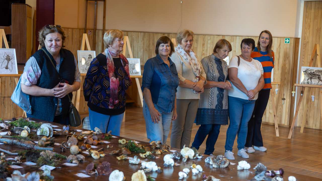 Foto: Sēņu dienās Rucavā atrastas 137 sēņu sugas