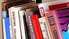 Pašu lietotāju veidots lasāmvielas stends bibliotēkā