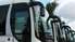Autobusu parks sola autobusos internetu un Rīgas reisu autobusu pieturu pilsētas centrā