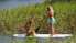 Beberliņos izmēģina Liepājas "BB wakepark" SUP dēļus