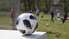 Liepājas bērnu namam uzdāvina futbola vārtus, bumbas un bučus