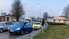 Ganību ielā "Opel" iebrauc barjerā; seko vēl viena sadursme