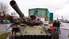 Foto: Liepājā apskatāms Ukrainas armijas iznīcināts okupantu tanks
