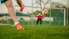 1. līgas futbolistes nopelna pirmo uzvaru