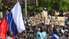 Nigērijā aizturēti protestētāji ar Krievijas karogiem