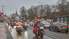 Foto un video: Motobraucēji dodas tradicionālajā rūķu braucienā