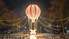 Foto: Šogad Ziemassvētku gaisa balons nolaidies J. Čakstes laukumā