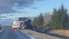Video: Uz A9 sestdienas rītā avarējis auto treileris
